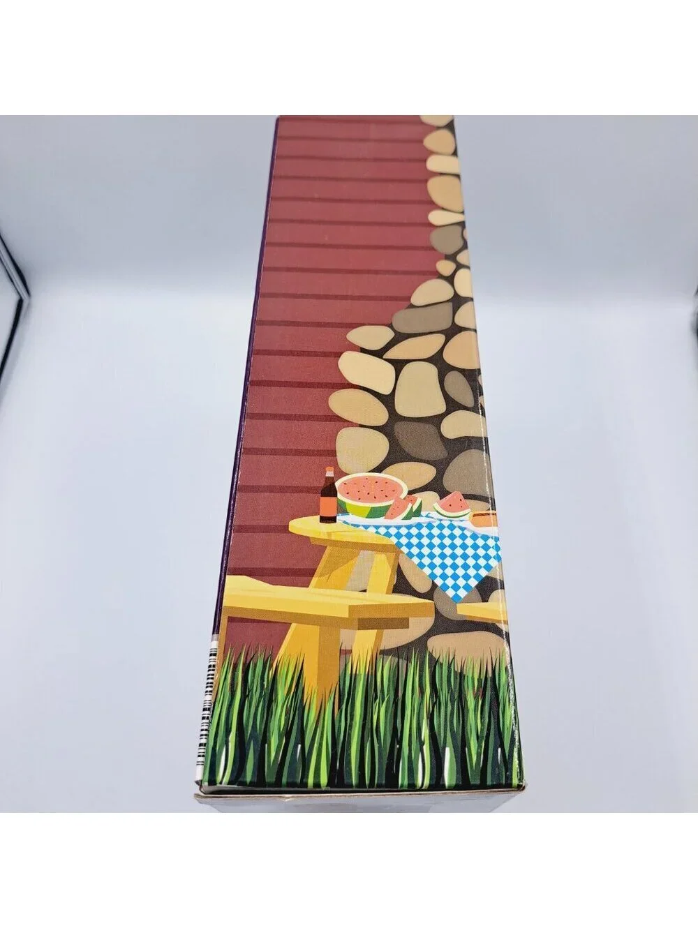 BBQ Cookout Cat or Small Pet House with Cardboard Scratching Boards